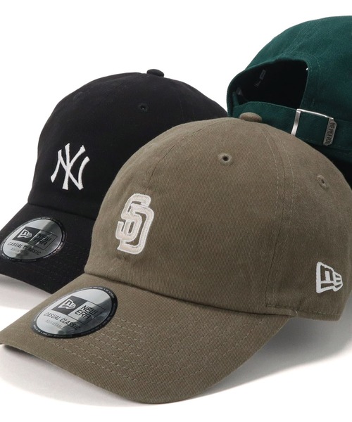 NEW ERA（ニューエラ）の「ニューエラキャップ MLB NY LA（キャップ・レディース・ネイビー/ベージュ系その他/ブラック系その他/ダークグリーン/ブルー/ブラック/カーキ/ベージュ・FREE）」の6枚目の写真