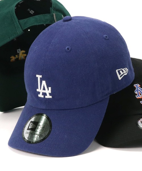 NEW ERA（ニューエラ）の「ニューエラキャップ MLB NY LA（キャップ・レディース・ネイビー/ベージュ系その他/ブラック系その他/ダークグリーン/ブルー/ブラック/カーキ/ベージュ・FREE）」の8枚目の写真