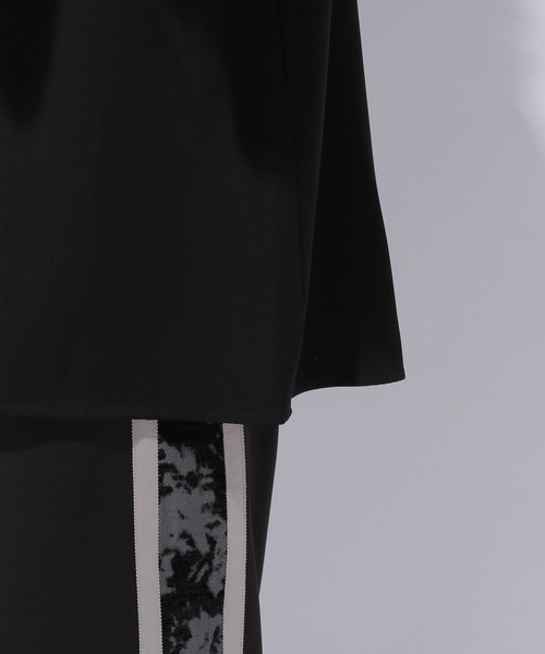 HARE（ハレ）の「2WAYソデタックシャツ(HARE)（シャツ/ブラウス・レディース・ホワイト/ブラック・FREE）」の17枚目の写真