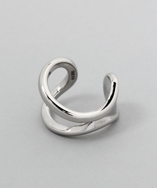 HARE（ハレ）の「ステンレスマルチデザインリング(HARE)（リング・メンズ・シルバー・FREE）」の2枚目の写真