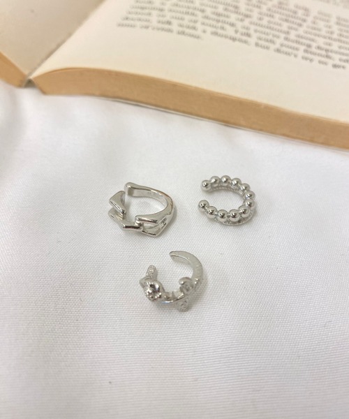 WEGO（ウィゴー）の「WEGO/【3点セット】イヤカフ（イヤーカフ・レディース・その他5/その他3/その他11/その他8/その他9/その他1・FREE）」の6枚目の写真