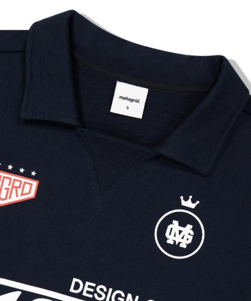 [ MAHAGRID]★24SS★韓国人気★RALLY COLLARED SWEATSHIRT MAHAGRID（マハグリッド）の「『mahagrid/マハグリッド』RALLY