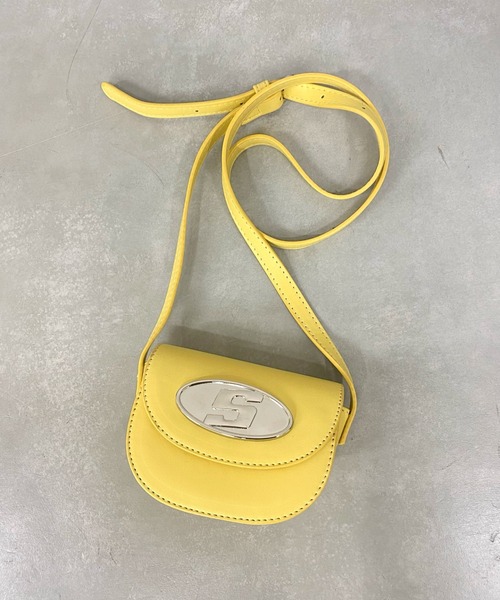 WHO'S WHO gallery(フーズフーギャラリー)の「【SLOPPY/スロッピー】Sロゴミニショルダー(ショルダーバッグ・レディース・サックスブルー/パープル/ブラック/レッド/イエロー/シルバー・FREE)」の4枚目の写真