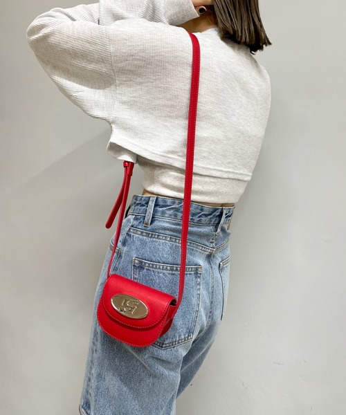 WHO'S WHO gallery(フーズフーギャラリー)の「【SLOPPY/スロッピー】Sロゴミニショルダー(ショルダーバッグ・レディース・サックスブルー/パープル/ブラック/レッド/イエロー/シルバー・FREE)」の21枚目の写真