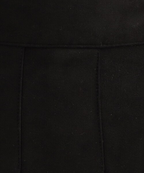 PINK-latte（ピンクラテ）の「スウェードライクカットプリーツスカート（スカート・キッズ・チャコールグレー/ブラウン系その他/ブラック・15 /16/14）」の7枚目の写真
