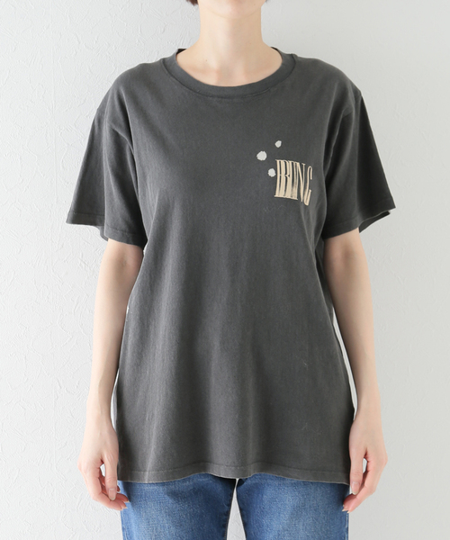Anine Bing（アニー ビング）の「【ANINE BING / アニン ビン】 LILI BING Tシャツ（Tシャツ/カットソー・レディース・チャコールグレー・FREE）」の7枚目の写真