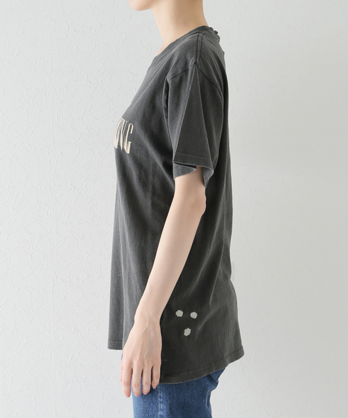 Anine Bing（アニー ビング）の「【ANINE BING / アニン ビン】 LILI BING Tシャツ（Tシャツ/カットソー・レディース・チャコールグレー・FREE）」の8枚目の写真