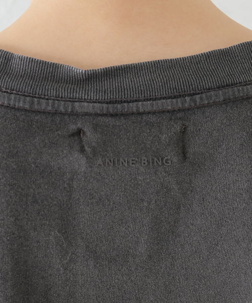 Anine Bing（アニー ビング）の「【ANINE BING / アニン ビン】 LILI BING Tシャツ（Tシャツ/カットソー・レディース・チャコールグレー・FREE）」の12枚目の写真