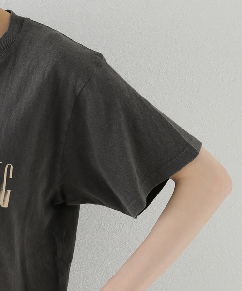 Anine Bing（アニー ビング）の「【ANINE BING / アニン ビン】 LILI BING Tシャツ（Tシャツ/カットソー・レディース・チャコールグレー・FREE）」の13枚目の写真
