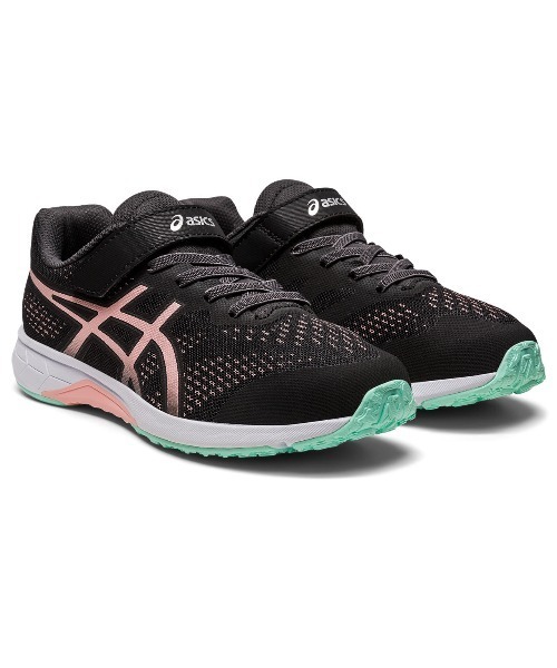 ASICS（アシックス）の「ASICS[アシックス]/LAZERBEAM RH-MG[ランナータイプ] 1154A146（スニーカー・キッズ・ブルー/ラベンダー/レッド/ライトブルー/ブラック×グレー/ミント/ダークグレー/ブラック×ピンク/フレッシュイエロー/グリーン・21.0cm/21.5cm/22.0cm/22.5cm/23.0cm/23.5cm/24.0cm/25.0cm/20.0cm/24.5cm/19.0cm/20.5cm）」の3枚目の写真