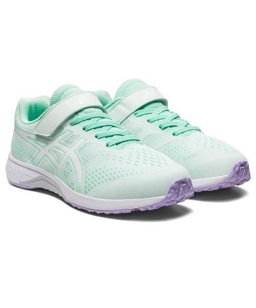 ASICS（アシックス）の「ASICS[アシックス]/LAZERBEAM RH-MG[ランナータイプ] 1154A146（スニーカー・キッズ・ブルー/ラベンダー/レッド/ライトブルー/ブラック×グレー/ミント/ダークグレー/ブラック×ピンク/フレッシュイエロー/グリーン・21.0cm/21.5cm/22.0cm/22.5cm/23.0cm/23.5cm/24.0cm/25.0cm/20.0cm/24.5cm/19.0cm/20.5cm）」の5枚目の写真