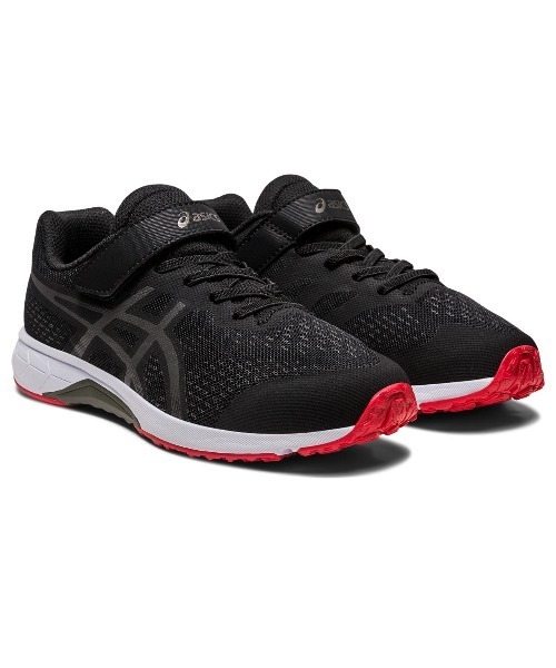 ASICS（アシックス）の「ASICS[アシックス]/LAZERBEAM RH-MG[ランナータイプ] 1154A146（スニーカー・キッズ・ブルー/ラベンダー/レッド/ライトブルー/ブラック×グレー/ミント/ダークグレー/ブラック×ピンク/フレッシュイエロー/グリーン・21.0cm/21.5cm/22.0cm/22.5cm/23.0cm/23.5cm/24.0cm/25.0cm/20.0cm/24.5cm/19.0cm/20.5cm）」の2枚目の写真