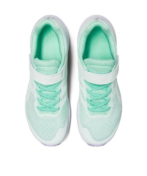 ASICS（アシックス）の「ASICS[アシックス]/LAZERBEAM RH-MG[ランナータイプ] 1154A146（スニーカー・キッズ・ブルー/ラベンダー/レッド/ライトブルー/ブラック×グレー/ミント/ダークグレー/ブラック×ピンク/フレッシュイエロー/グリーン・21.0cm/21.5cm/22.0cm/22.5cm/23.0cm/23.5cm/24.0cm/25.0cm/20.0cm/24.5cm/19.0cm/20.5cm）」の19枚目の写真