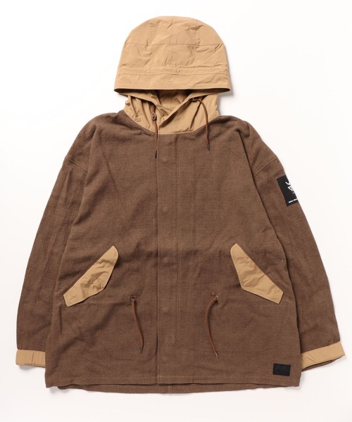 fridge（フリッジ）の「【W.M.B.C】STAN RAY TENT LINE FIELD PARKA（マウンテンパーカー・メンズ・ブラウン/ブラック・1/3）」の8枚目の写真