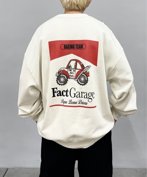 WHO'S WHO gallery(フーズフーギャラリー)の「COOPER FACT RACING TEAMスウェット(スウェット・レディース・アッシュグレー/ホワイト/ブラック/ネイビー・FREE)」の1枚目の写真