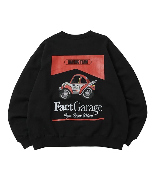 WHO'S WHO gallery(フーズフーギャラリー)の「COOPER FACT RACING TEAMスウェット(スウェット・レディース・アッシュグレー/ホワイト/ブラック/ネイビー・FREE)」の8枚目の写真