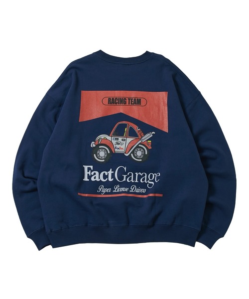 WHO'S WHO gallery(フーズフーギャラリー)の「COOPER FACT RACING TEAMスウェット(スウェット・レディース・アッシュグレー/ホワイト/ブラック/ネイビー・FREE)」の6枚目の写真