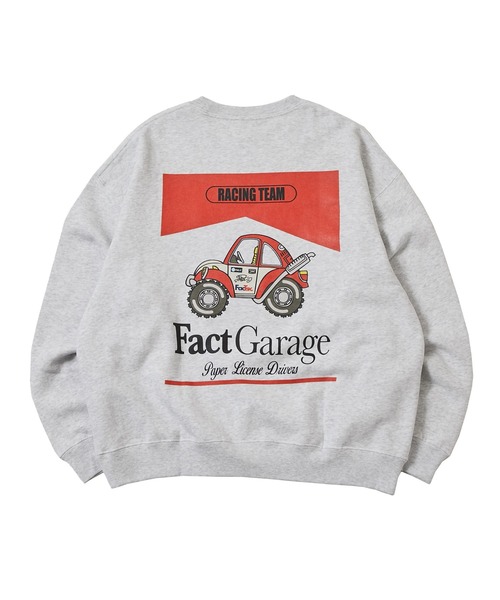 WHO'S WHO gallery(フーズフーギャラリー)の「COOPER FACT RACING TEAMスウェット(スウェット・レディース・アッシュグレー/ホワイト/ブラック/ネイビー・FREE)」の14枚目の写真