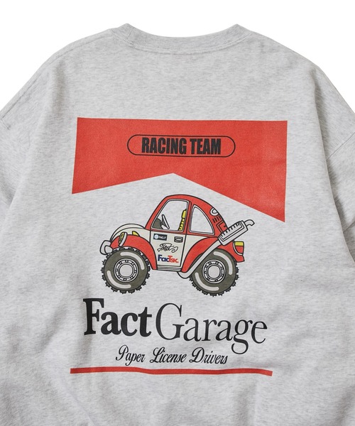 WHO'S WHO gallery(フーズフーギャラリー)の「COOPER FACT RACING TEAMスウェット(スウェット・レディース・アッシュグレー/ホワイト/ブラック/ネイビー・FREE)」の19枚目の写真