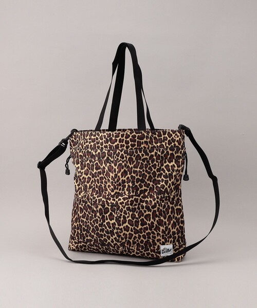 FREAK'S STORE（フリークスストア）の「【限定展開】Drifter/ドリフター　SQUEEZE SACK/スクイーズサック(ショルダーバッグ/巾着バッグ)（ショルダーバッグ・レディース・ブラック/その他9/レオパード/グリーン・ONE SIZE）」の5枚目の写真