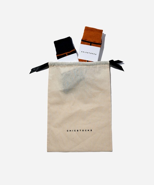 CHICSTOCKS（シックストックス）の「2足ギフトセット 巾着入り