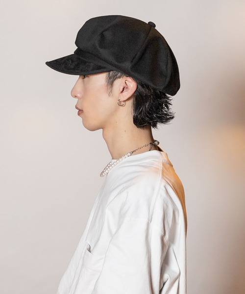 CA4LA（カシラ）の「CORDELL C14（キャスケット・メンズ・ブラック/チャコールグレー/ライトグレー・M/L）」の4枚目の写真