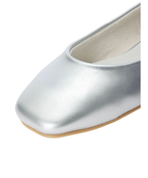 AMERICAN HOLIC（アメリカンホリック）の「フラットシューズ（パンプス・レディース・シルバー/ブラック/ライトイエロー・M/S/L）」の21枚目の写真