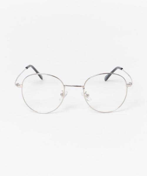 SMELLY（スメリー）の「スリムメタルダテメガネ（メガネ・レディース・シルバー/ゴールド・-）」の9枚目の写真