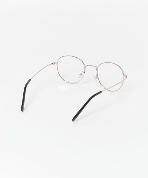 SMELLY（スメリー）の「スリムメタルダテメガネ（メガネ・レディース・シルバー/ゴールド・-）」の11枚目の写真