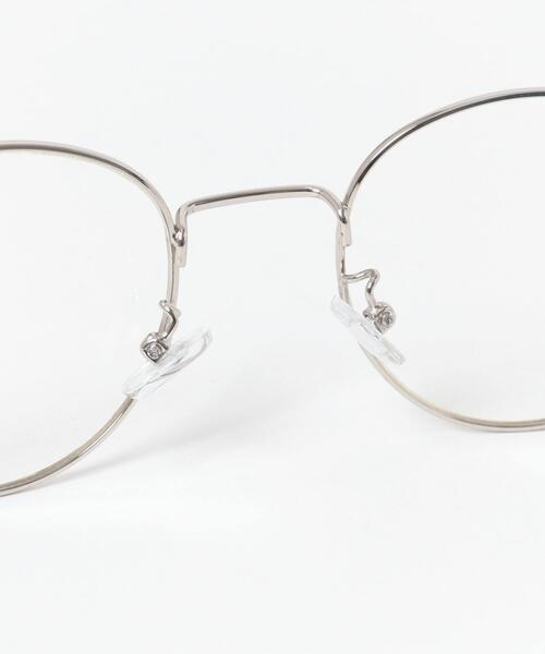SMELLY（スメリー）の「スリムメタルダテメガネ（メガネ・レディース・シルバー/ゴールド・-）」の12枚目の写真