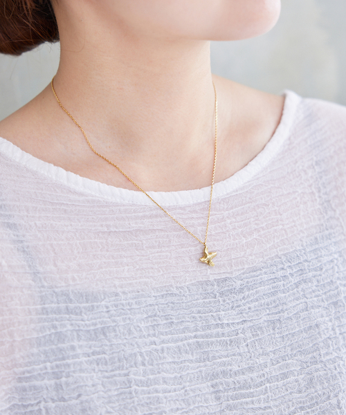 美品 IENA PREEK プリーク PIGEIN ネックレス シルバー