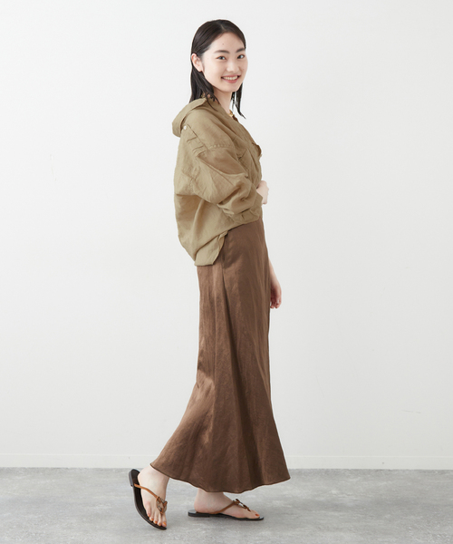 plage（プラージュ）の「Satin フレアスカート（スカート）」 - WEAR