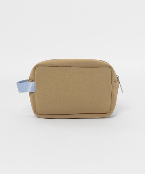SMELLY(スメリー)の「リッタイスクエアポーチ(ポーチ・レディース・ベージュ/グレー/ブルー・-)」の9枚目の写真