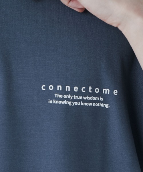 LUCY(ルーシー)の「LUCY/ドルマンポンチ ハーフジップ半袖T(Tシャツ/カットソー・メンズ・ブルー/ホワイト・MEDIUM/LARGE)」の16枚目の写真