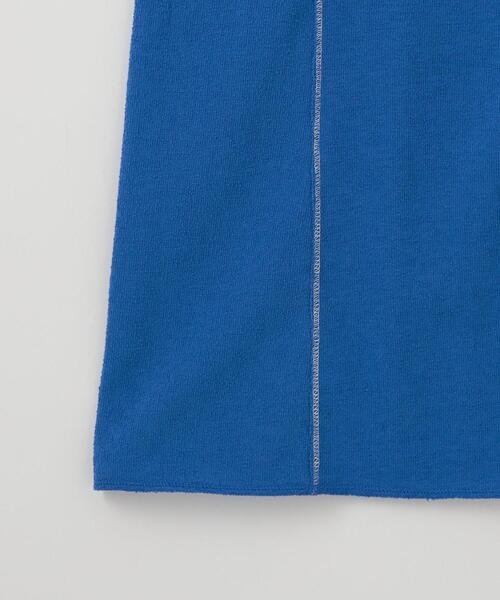 CITEN（シテン）の「＜CITEN＞ステッチデザイン ノースリーブ ワンピース（ワンピース・レディース・コバルトブルー/ダークブラウン/ブラック・FREE）」の8枚目の写真