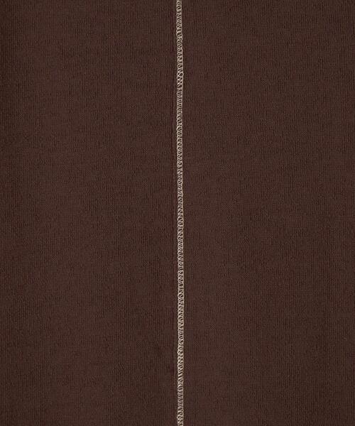 CITEN（シテン）の「＜CITEN＞ステッチデザイン ノースリーブ ワンピース（ワンピース・レディース・コバルトブルー/ダークブラウン/ブラック・FREE）」の15枚目の写真