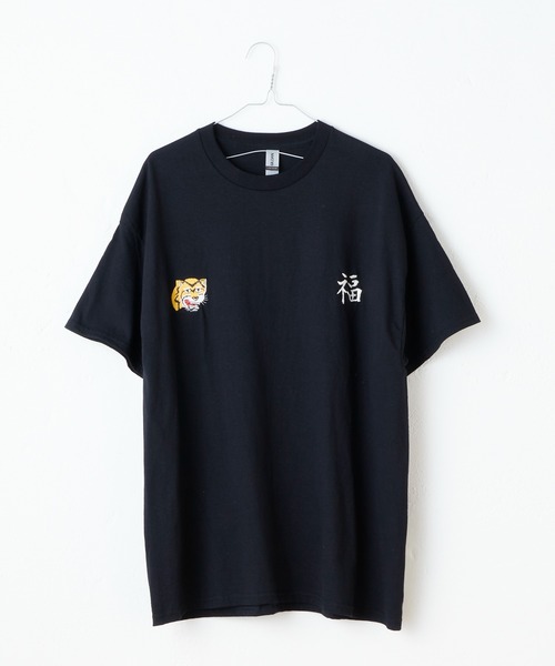 WHIMSIC（ウィムジック）の「【UNISEX】スーベニアショートスリーブTEE（Tシャツ/カットソー・メンズ・パープル/ホワイト/ライトグレー/ブラック/ブルー・FREE）」の3枚目の写真