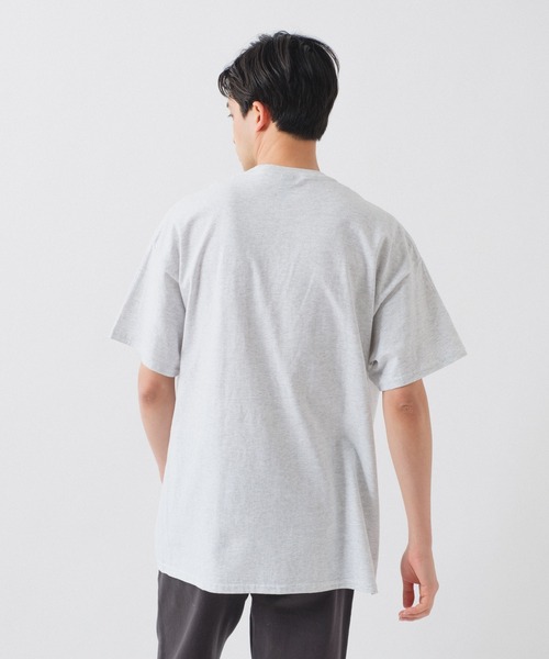 WHIMSIC（ウィムジック）の「【UNISEX】スーベニアショートスリーブTEE（Tシャツ/カットソー・メンズ・パープル/ホワイト/ライトグレー/ブラック/ブルー・FREE）」の13枚目の写真