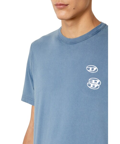 DIESEL レディース 半袖 DIESEL（ディーゼル）の「レディース 半袖 Tシャツ トリプルロゴ