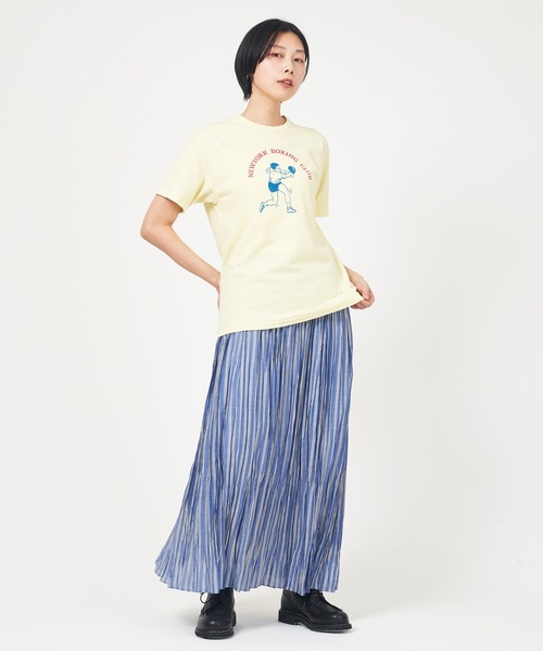 THE SHINZONE(ザ シンゾーン)の「BOXING PRINT TEE(Tシャツ/カットソー・レディース・ホワイト/グリーン/イエロー・FREE)」の11枚目の写真