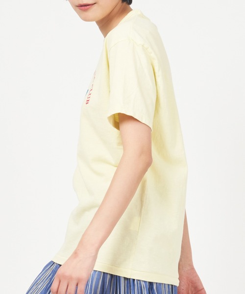 THE SHINZONE(ザ シンゾーン)の「BOXING PRINT TEE(Tシャツ/カットソー・レディース・ホワイト/グリーン/イエロー・FREE)」の9枚目の写真