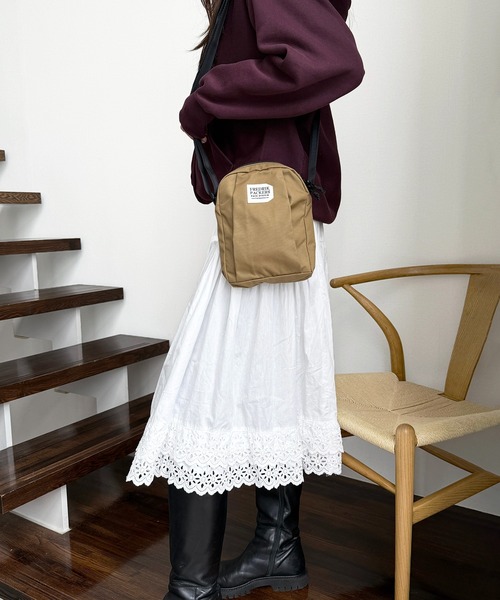 FREDRIK PACKERS(フレドリックパッカーズ)の「【FREDRIK PACKERS】500D DIVISION PACK(ショルダーバッグ・レディース・オリーブ/ベージュ/ブラック・FREE)」の10枚目の写真