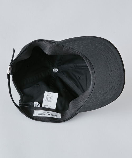 KIJIMA TAKAYUKI×CLANE キャップ　BLACK 0 KIJIMA TAKAYUKI キャップ 帽子 「KIJIMA TAKAYUKI/キジマ