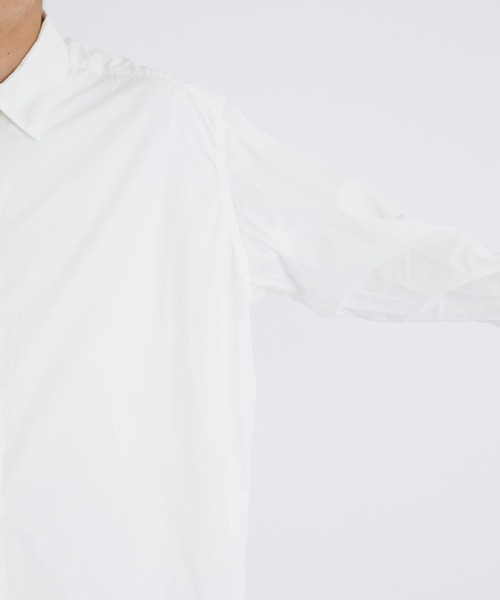 LES SIX / レシス】Oversize Cotton Dress Shirt（シャツ/ブラウス