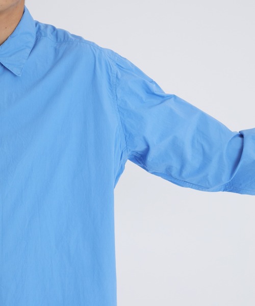 LES SIX / レシス】Oversize Cotton Dress Shirt（シャツ/ブラウス
