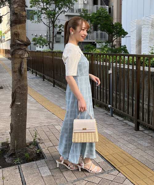 couture brooch（クチュールブローチ）の「◆【ネックレス要らずで華やか。】フェイクパールネックカットソー（Tシャツ/カットソー・レディース・オレンジ/アイボリー/ブラック・38/40/42/36）」の15枚目の写真