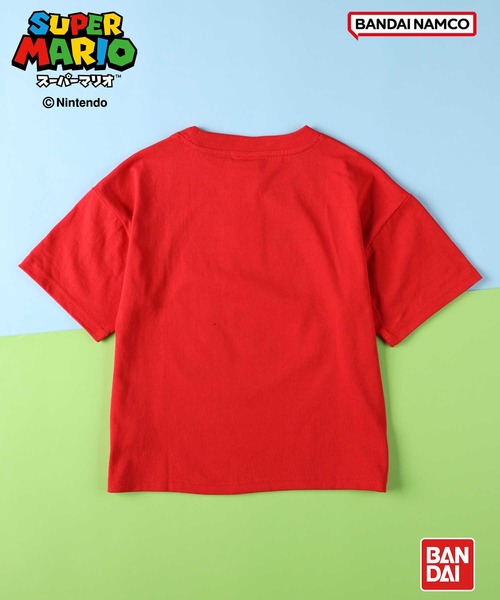 Right-on（ライトオン）の「【キャラクター】マリオＴシャツ（Tシャツ/カットソー・キッズ・レッド/ブラック/ブルー・120/130/140/105）」の6枚目の写真