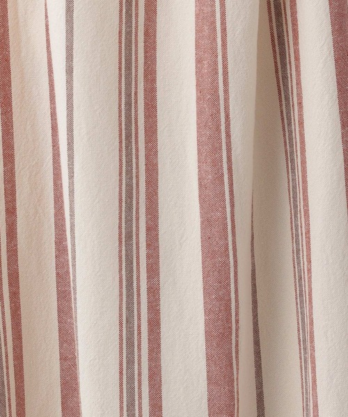 LOWRYS FARM（ローリーズファーム）の「マルチストライプワンピース　 704164（ワンピース・レディース・ブラウン/アイボリー・FREE）」の18枚目の写真