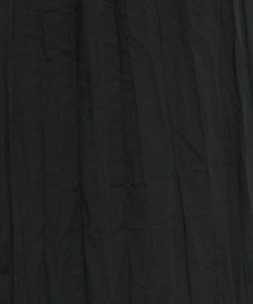 LEPSIM（レプシィム）の「クリンクルティアードスカート　178133（スカート・レディース・グリーン/オフホワイト/ブラック・FREE）」の7枚目の写真