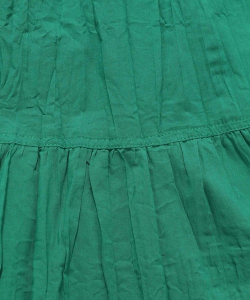 LEPSIM（レプシィム）の「クリンクルティアードスカート　178133（スカート・レディース・グリーン/オフホワイト/ブラック・FREE）」の13枚目の写真